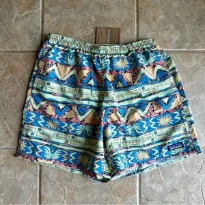 Patagonia M's Baggies Short 5" High Hopes Geo: Salamander Green​​